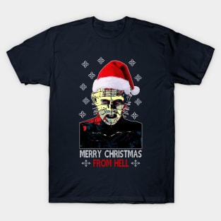 Hellraiser Pinhead Merry Christmas From Hell T-Shirt
